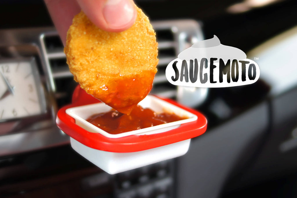 You can buy a McDonald's dip holder for your car and 'it's a need